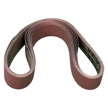 Pferd Coated Belt, Al/Oxd, 2"x48", 120 Grit, 2" W, 48" L, Coated, Aluminum Oxide, 120 Grit 49138